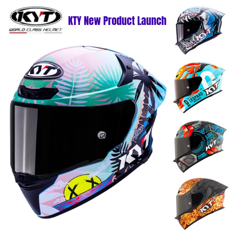 Carbon Fiber Lightweight Motorcycle Helmet - Original KYT ST Carbon Fiber Motorrad