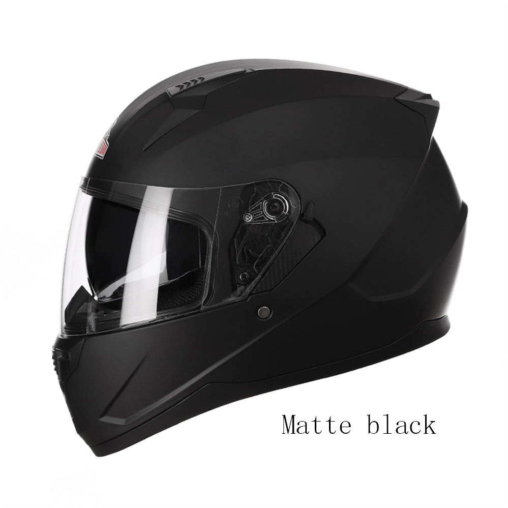Full Face Motorcycle Helmet With Bluetooth - Motorradhelm Full Face Doppellinse Capacete Professionelle