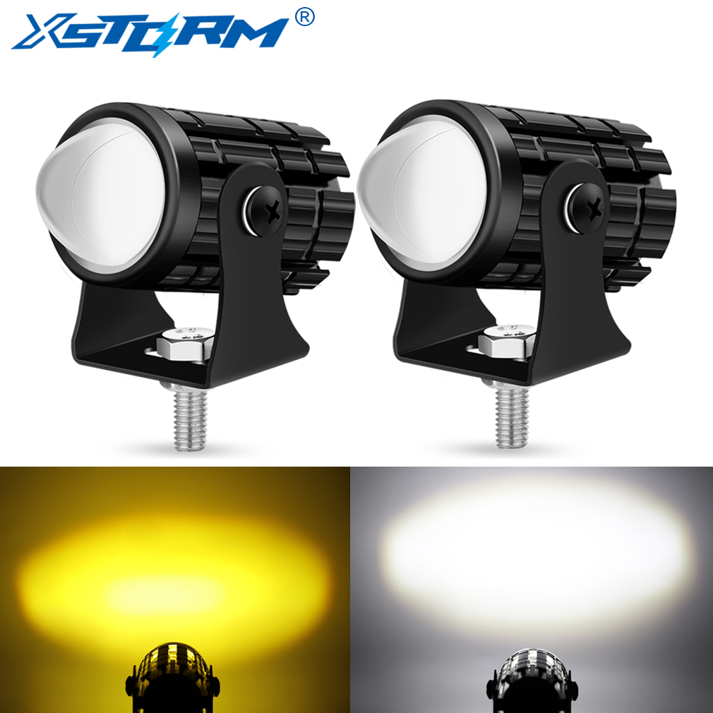 Universal Motorcycle Led Headlight Projector - Universal Motorrad LED Scheinwerfer Projektor Objektiv