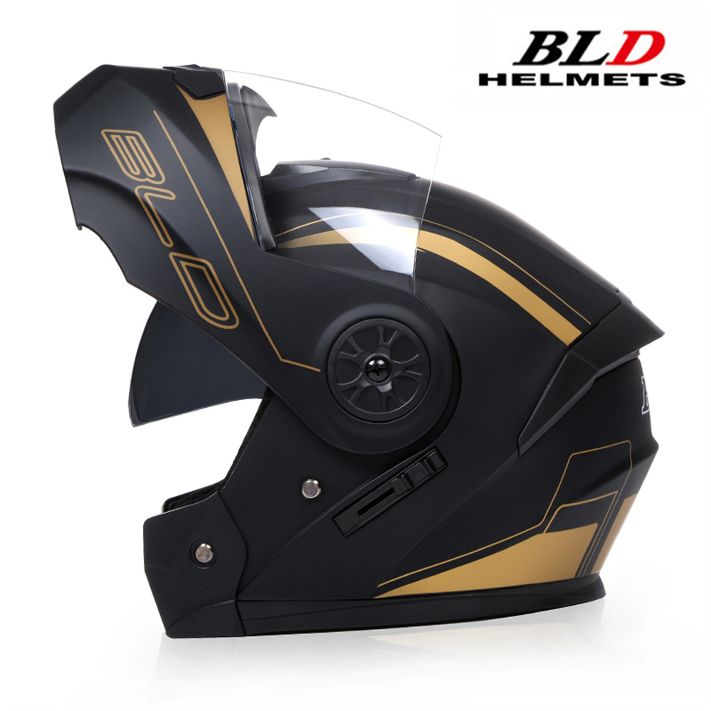 Full Face Motorcycle Helmet With Bluetooth - Personalisierter Full Face Casco Flip Up