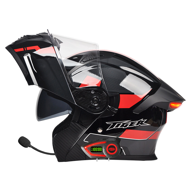 LED-Intelligenter Motorradhelm – Full Face Motorcycle Helmet With Bluetooth Bewertung und Preis
