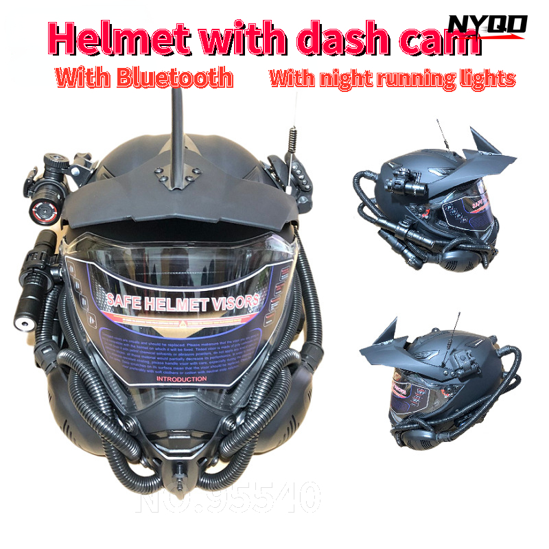 Rallye-Helm, Motorradhelm, Off – Full Face Motorcycle Helmet With Bluetooth Bewertung und Preis