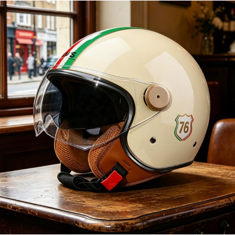 DOT-zertifizierter offener 3/4 – Vintage Open Face Retro Helmet Bewertung und Preis