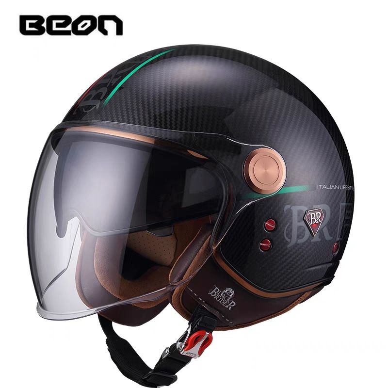 BEON BR20 Carbonfaser Retro Ha – Vintage Open Face Retro Helmet Bewertung und Preis