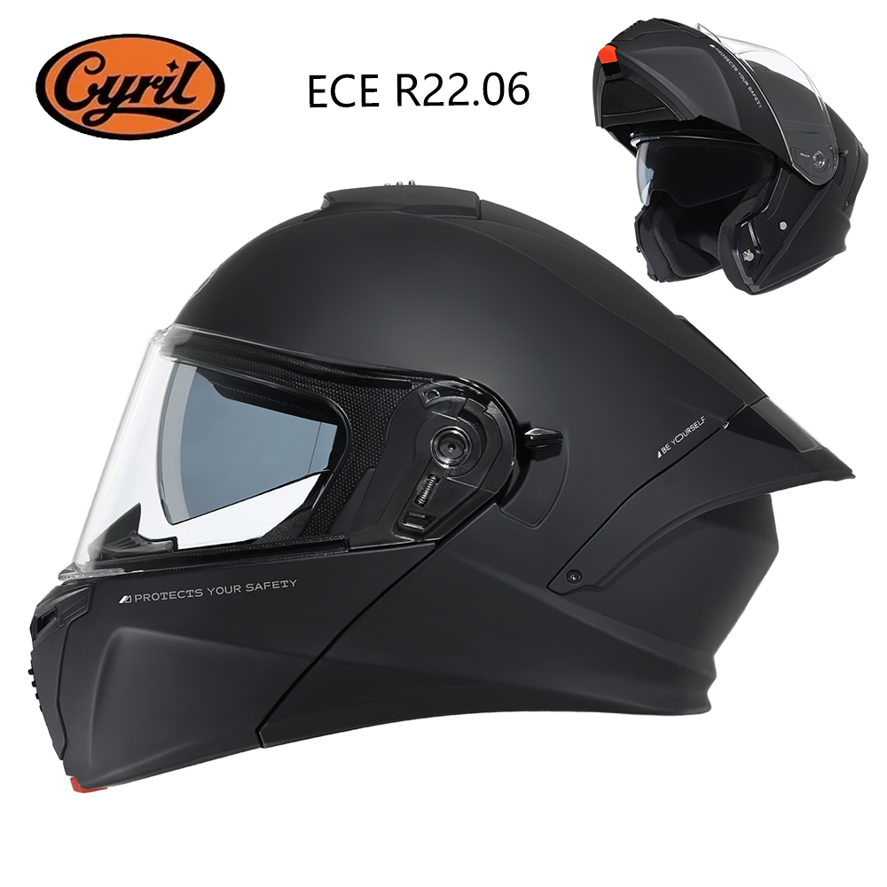 CYRIL Modularhelm Motorradhelm – Modular Flip Up Motorcycle Helmet Dot Approved Bewertung und Preis
