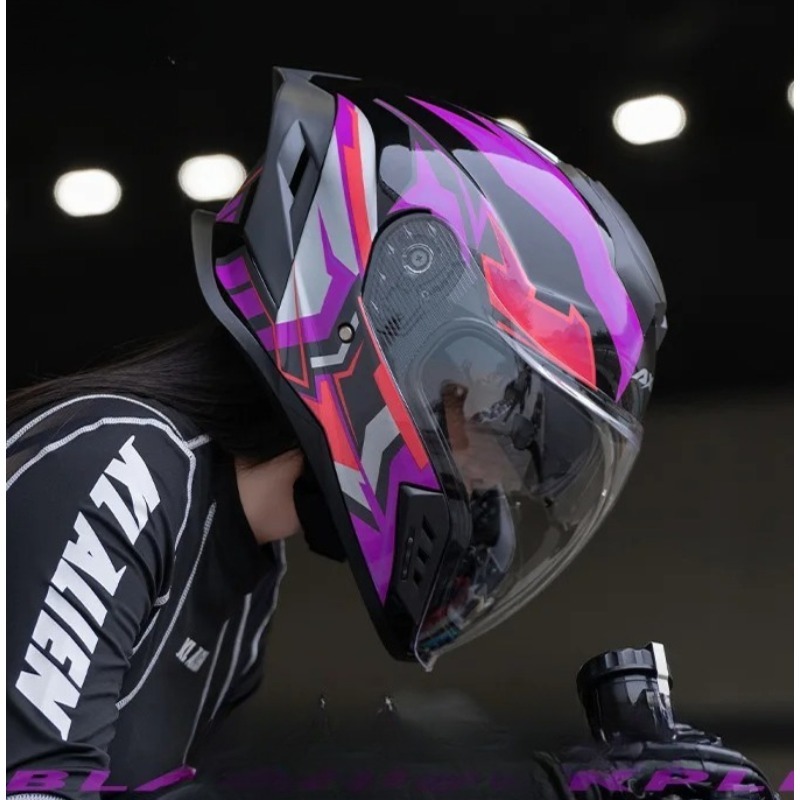Motorrad-Vollhelm mit großem S – Full Face Motorcycle Helmet With Bluetooth Bewertung und Preis