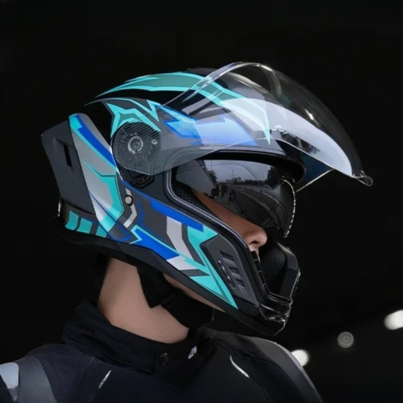 Motorrad-Vollhelm mit großem S – Full Face Motorcycle Helmet With Bluetooth Bewertung und Preis