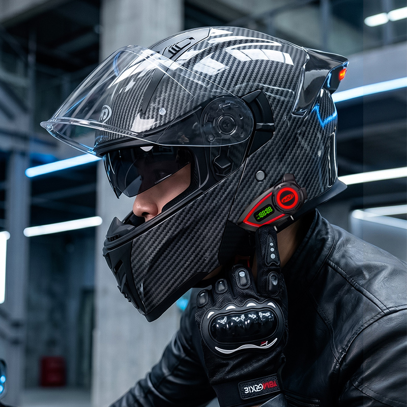 ABS-Material Motorradhelme Dop – Full Face Motorcycle Helmet With Bluetooth Bewertung und Preis