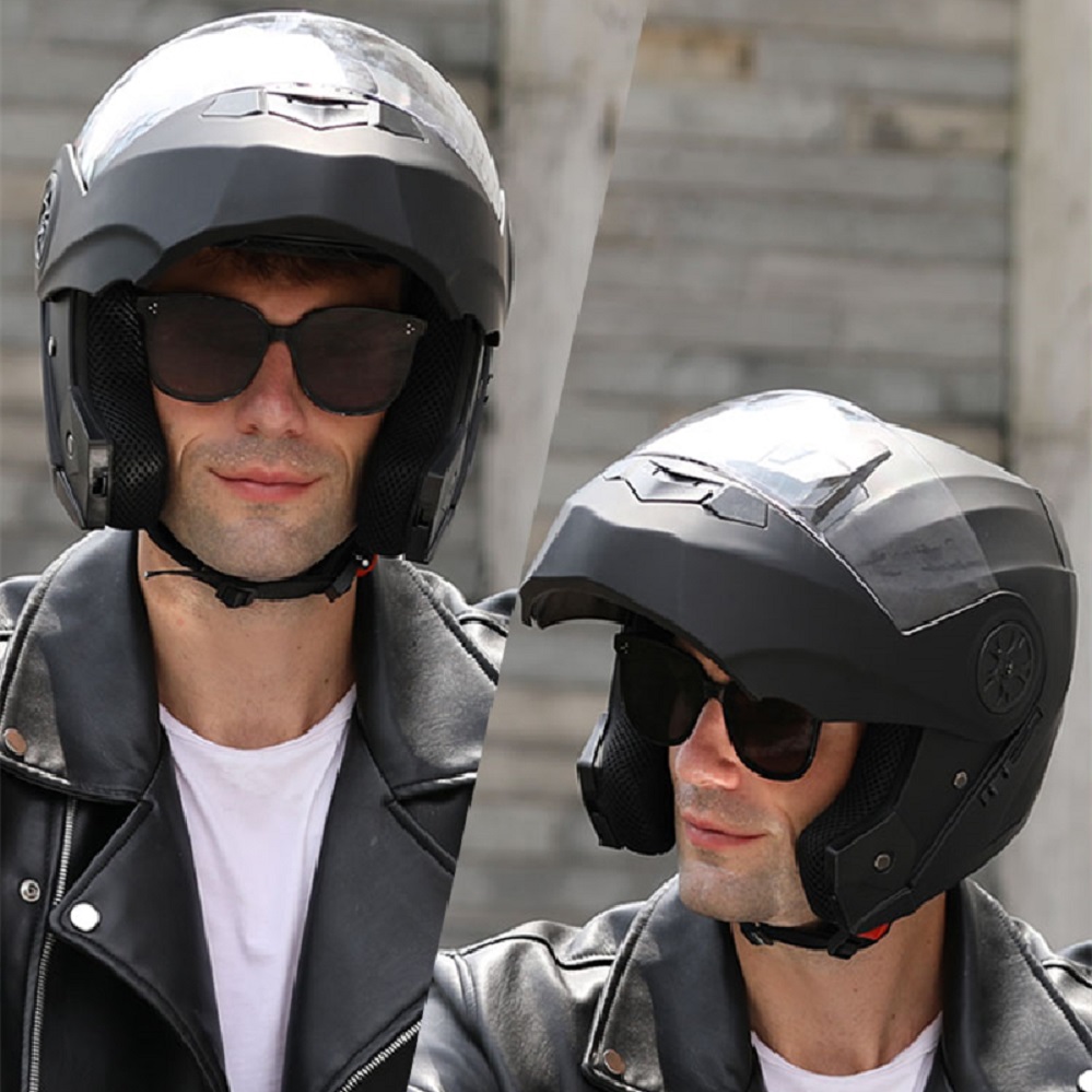 Personalisierter Full Face Cas – Full Face Motorcycle Helmet With Bluetooth Bewertung und Preis